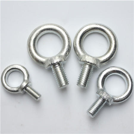 DIN580鍍鋅吊環螺栓高強度圓形螺栓ISO3266碳鋼起重吊環螺栓