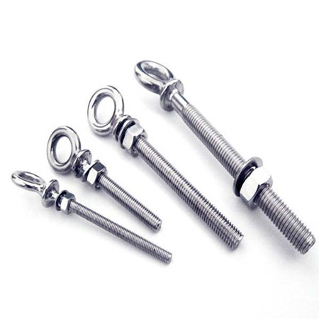 中國高品質的帶螺母熱浸鍍鋅的鍛造吊環螺栓。