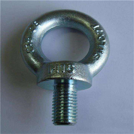 SS316 3mm螺紋鉤形吊環螺栓環鍍鋅吊環螺栓
