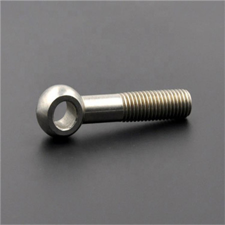黃銅製造商緊固件螺栓緊固件圓滯後螺釘帶有木螺釘的吊環螺栓