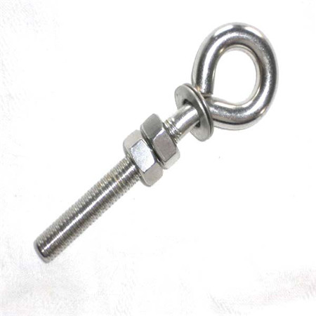 鍍鋅鋼ISO9001供應商DIN 580 DIN 444 M12旋轉焊接螺紋吊環螺栓