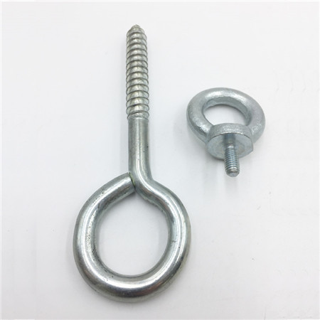 中國碳鋼金屬吊環螺絲ss304自攻木鉤吊環螺絲螺栓固定螺絲