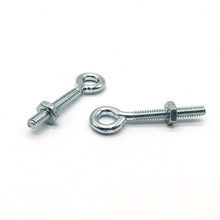 重型吊環螺栓鍍鋅起重鍛造吊環螺栓ansi製造商鍍鋅緊固件環吊環螺栓和螺母
